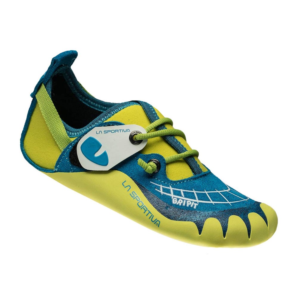 La Sportiva Gripit Kids Climbing Shoes - Blue - AU-789401